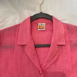 Wrangler size medium pink shirt.